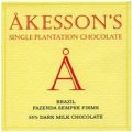 Akesson’s, Brazil, Fazenda Sempre Firme, 55% dark milk chocolate bar