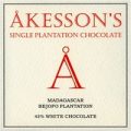 Akesson’s, Madagascar, Bejofo plantation 43% white chocolate bar