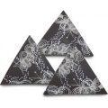 Arabesque decorative chocolate triangles – Box of 10