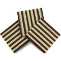 Duo chocolate panel decorations – Box of 10