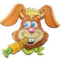 Carrot cruncher bunny – Bag of 10