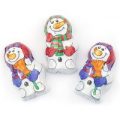 Milk chocolate mini snowmen – Bag of 10